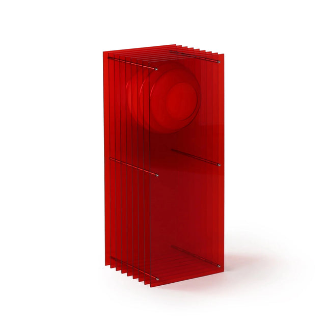 Stehleuchte Lớp Large Rectangle in Rot - Bang - DesignWe.Love