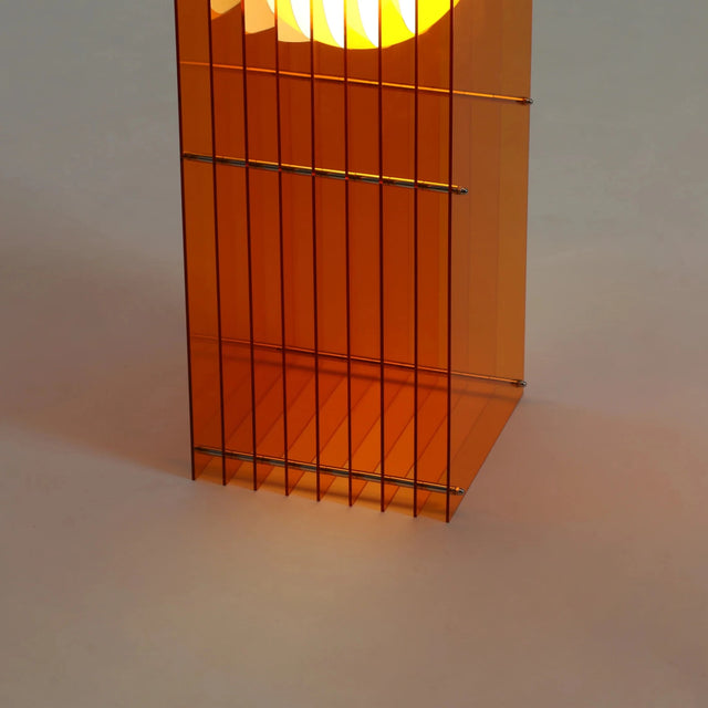 Stehleuchte Lớp Large Rectangle Orange - Bang - DesignWe.Love