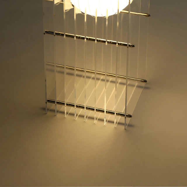 Stehleuchte Lớp Small Rectangle in Clear Acrylic - Bang - DesignWe.Love
