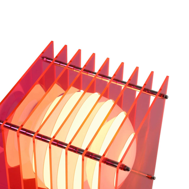 Stehleuchte Lớp Small Rectangle in Electric Pink - Bang - DesignWe.Love