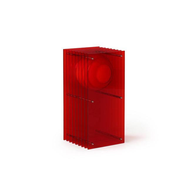 Stehleuchte Lớp Small Rectangle in Rot - Bang - DesignWe.Love