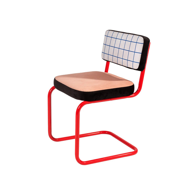 Stuhl Superchair Blue Grid - Seletti - DesignWe.Love