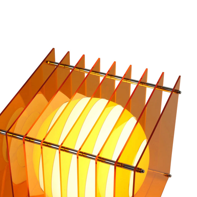 Tischleuchte Lớp Large Square Orange - Bang - DesignWe.Love