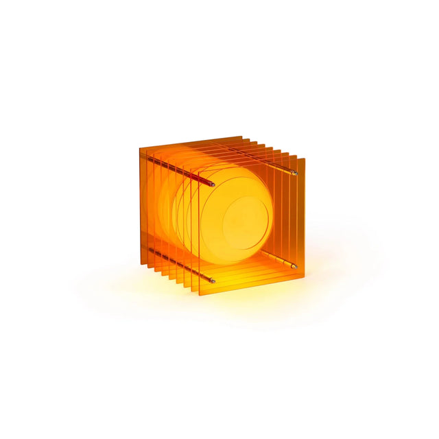 Tischleuchte Lop Square Small Orange - Bang - DesignWe.Love