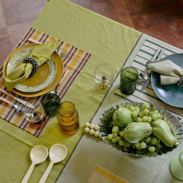 Tischset Bambus Amber Einzeln - HK Living - DesignWe.Love