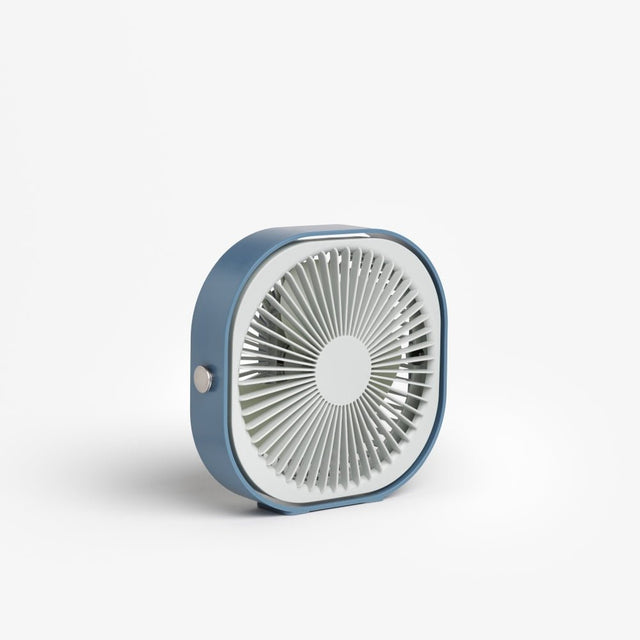 Tragbarer Tischventilator Fantastic, Petroleum - Printworks - DesignWe.Love