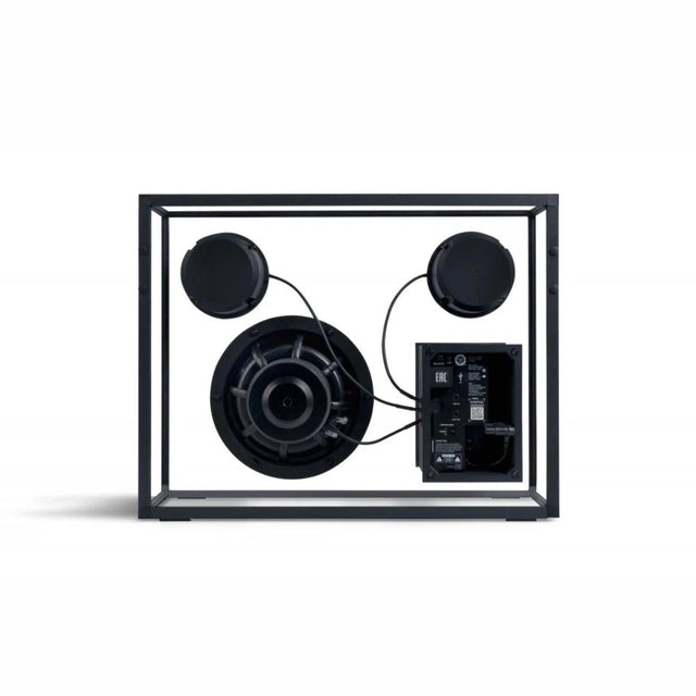 Transparent Speaker Large Schwarz - Bluetooth Lautsprecher Box - DesignWe.Love