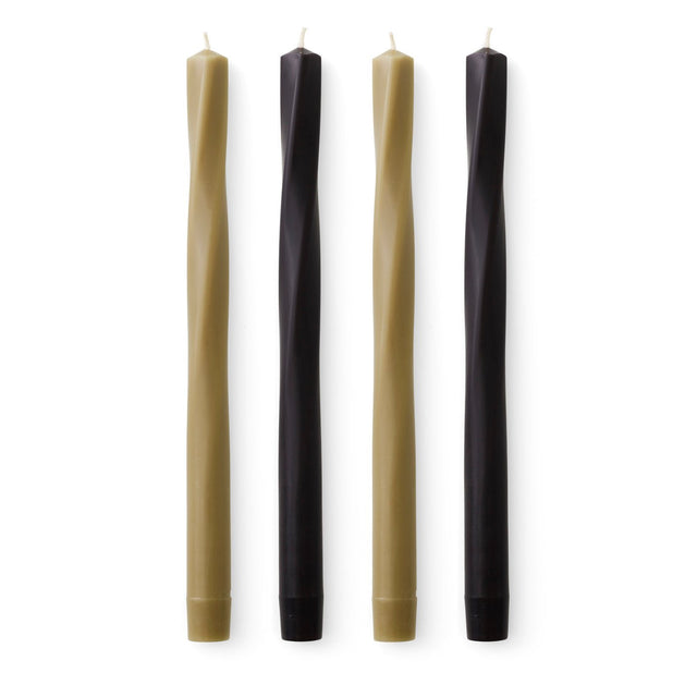 Twist Tapered Kerzen 4er Set - Audo - DesignWe.Love