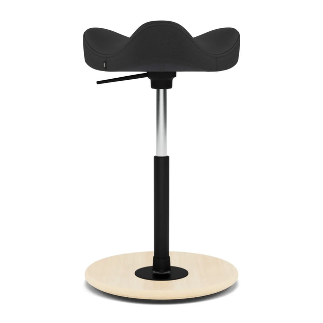 Varier Move Compact Sattelhocker, Holzbasis Natur, Bezug Ultra 41599, Packshot