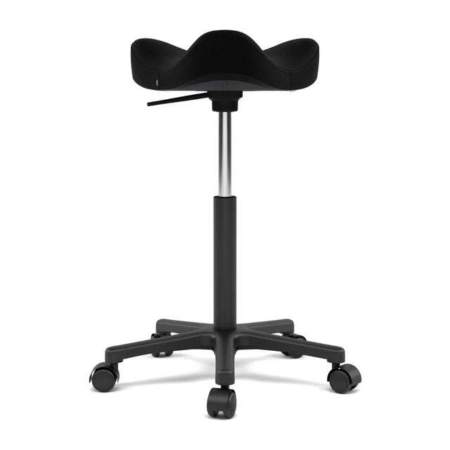 Varier Move Sattelhocker mit Rollen, Fußgestell Schwarz, Bezug Tonal 60999, Packshot