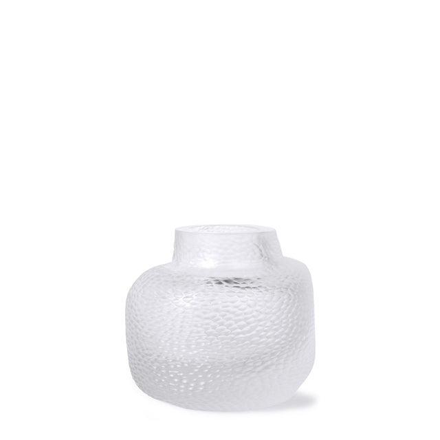Vase Lugano Small Clear – Guaxs Bohemian Crystal