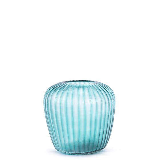 Vase Melrose M Petrol H 22 - Guaxs - DesignWe.Love