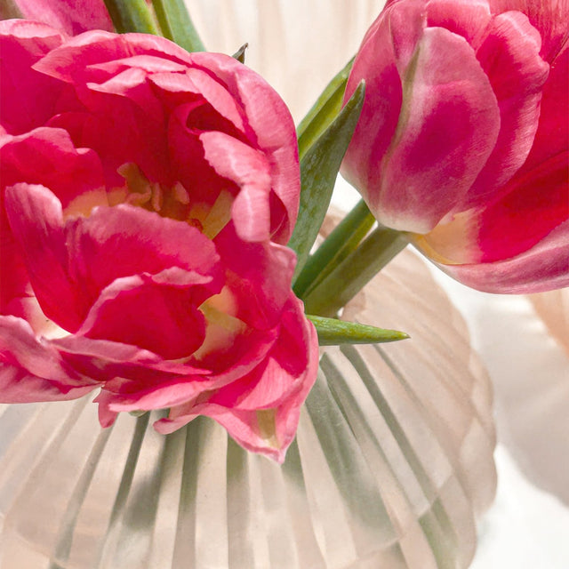 Vase Otavalo Round Rose H 14 - Guaxs - DesignWe.Love