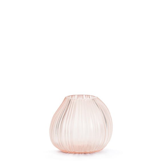 Vase Otavalo Round Rose H 14 - Guaxs - DesignWe.Love