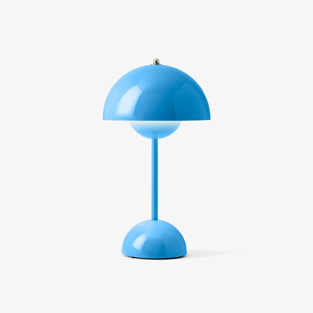 VP9 Flowerpot Akkuleuchte Swim Blue - &Tradition - DesignWe.Love