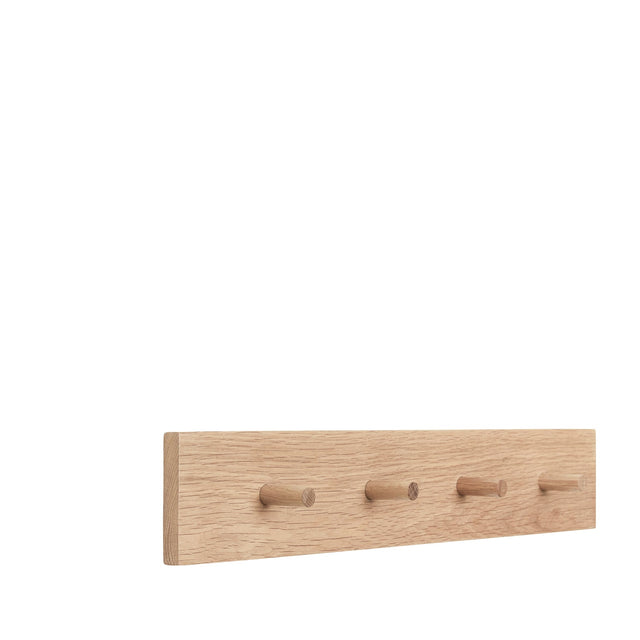 Wandgarderobe Folk aus Holz/Eiche medium - Hübsch Interior - DesignWe.Love