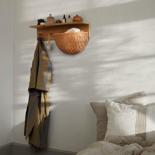 Wandkorb Braided, Einzeln oder im 2er Set - ferm LIVING - DesignWe.Love