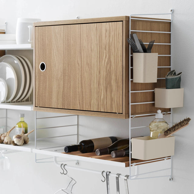 Wandleiter 2er Set weiß 75x30cm - Regalsystem - String Furniture - DesignWe.Love