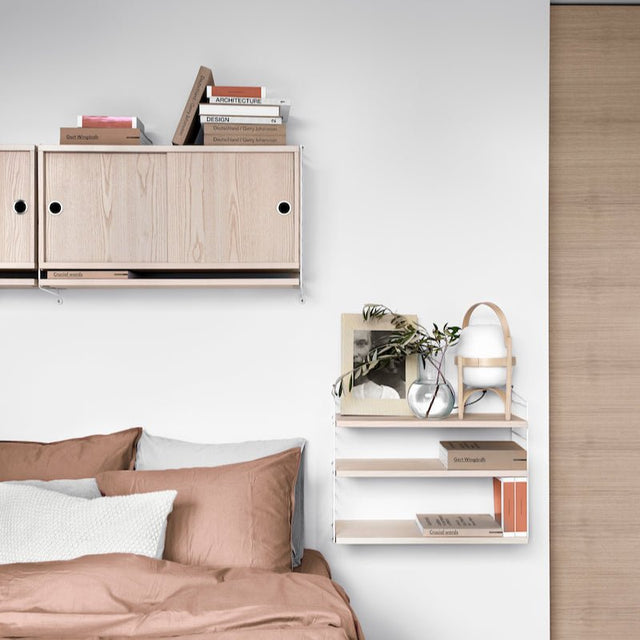 Wandleiter einzeln 30x50 Weiß - String Furniture - DesignWe.Love