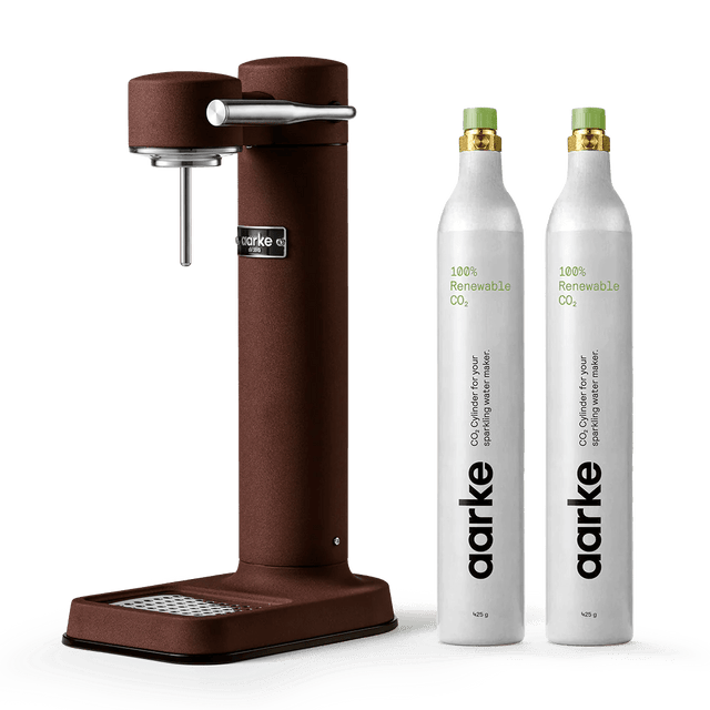 Wassersprudler Carbonator 3 Burgundy Starter - Kit - Aarke - DesignWe.Love
