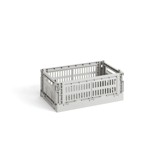 Aufbewahrungsbox Colour Crate S Hellgrau HAY