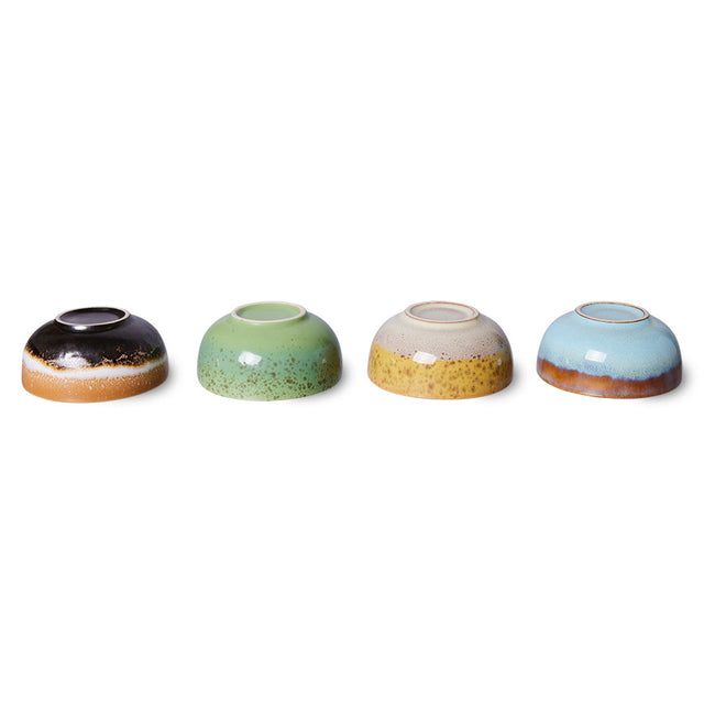 4er Set Dip Schälchen 70s Ceramics Castor - HKliving