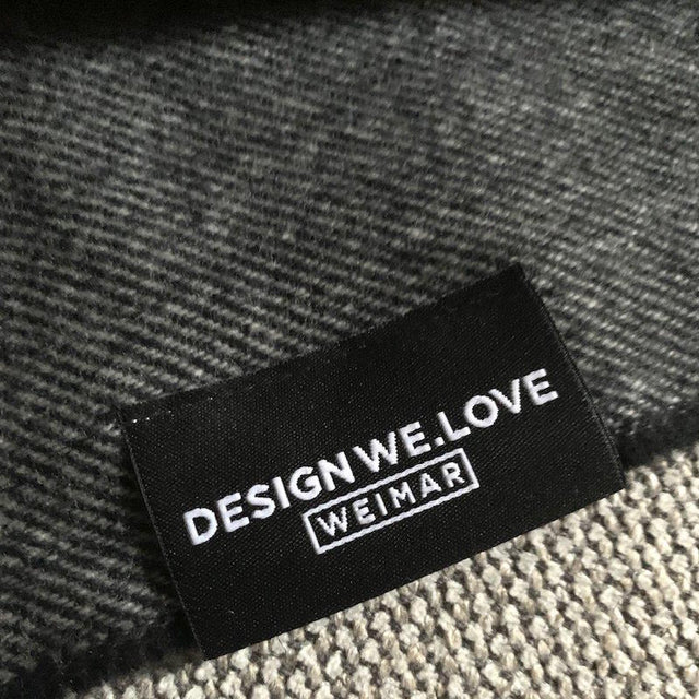 Decke Schurwolle ohne Fransen - DesignWe.Love - DesignWe.Love