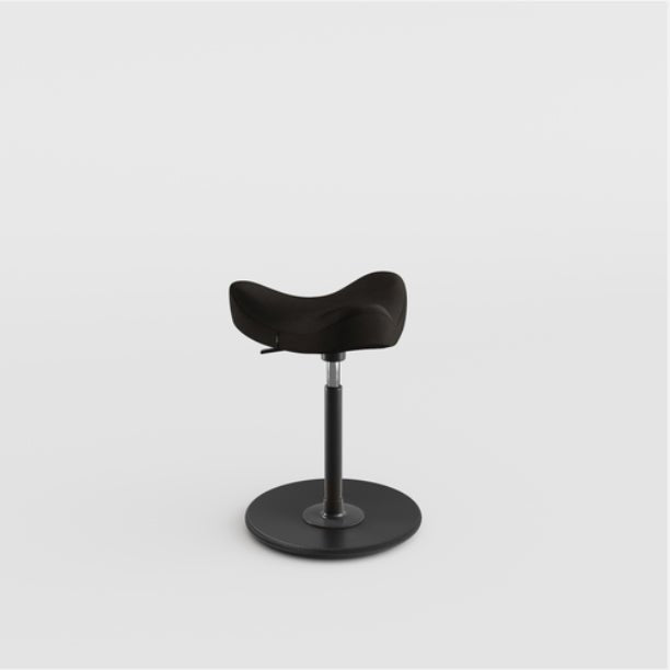 Move Bürostuhl höhenverstellbarer Sattelhocker schwarz - Varier Furniture - DesignWe.Love