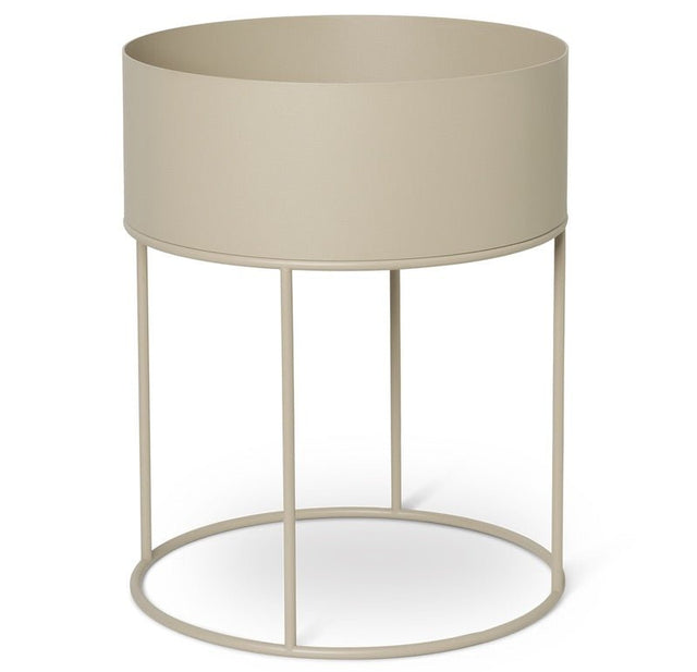 Plant Box Rund Cashmere - ferm LIVING - DesignWe.Love
