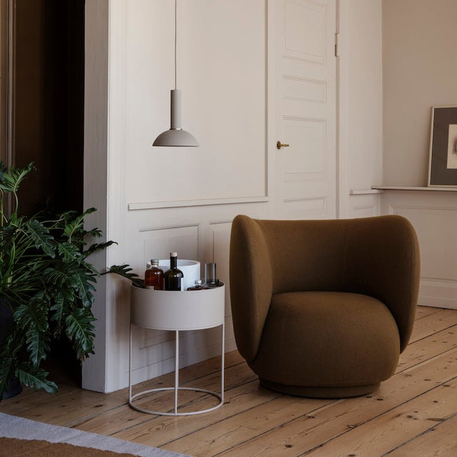 Plant Box Rund Cashmere - ferm LIVING - DesignWe.Love