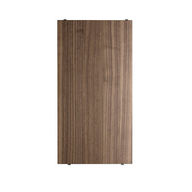Regalboden einzeln 58x30cm Walnuss - Regalsystem - String Furniture - DesignWe.Love