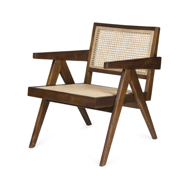 Sessel Easy Lounge Chair Dunkelbraun - Detjer - DesignWe.Love