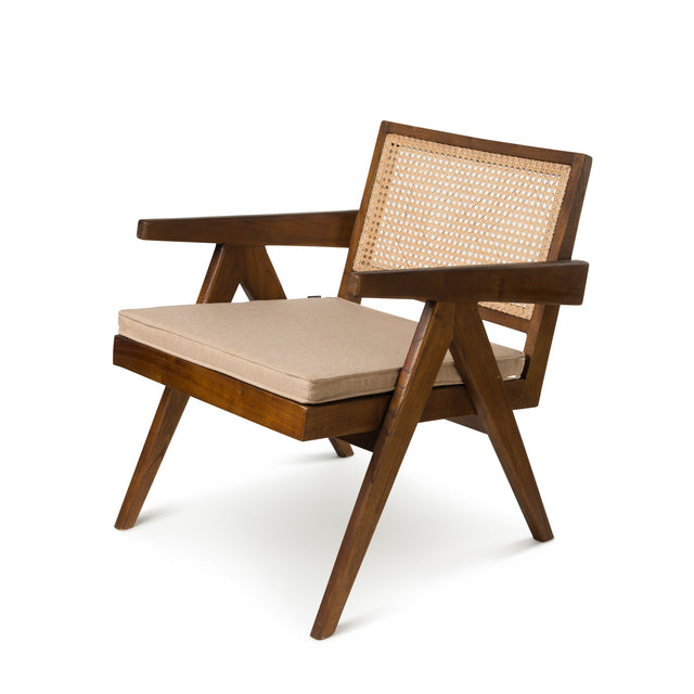 Sessel Easy Lounge Chair Dunkelbraun - Detjer - DesignWe.Love