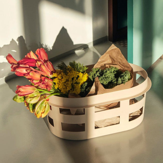 Wäschekorb Basket Nougat - HAY - DesignWe.Love